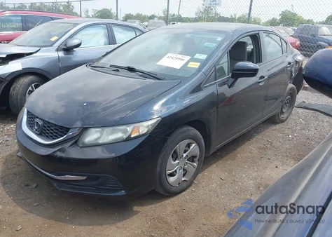 2014 Honda Civic Lx from USA, damaged, VIN 19XFB2F59EE044161